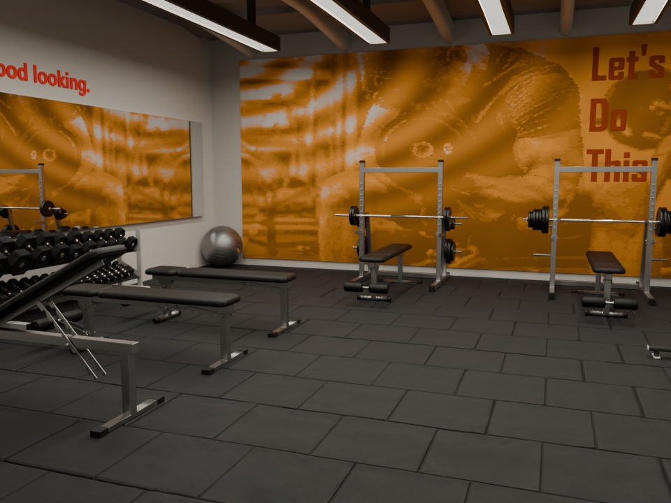 Indoor Gym Scene