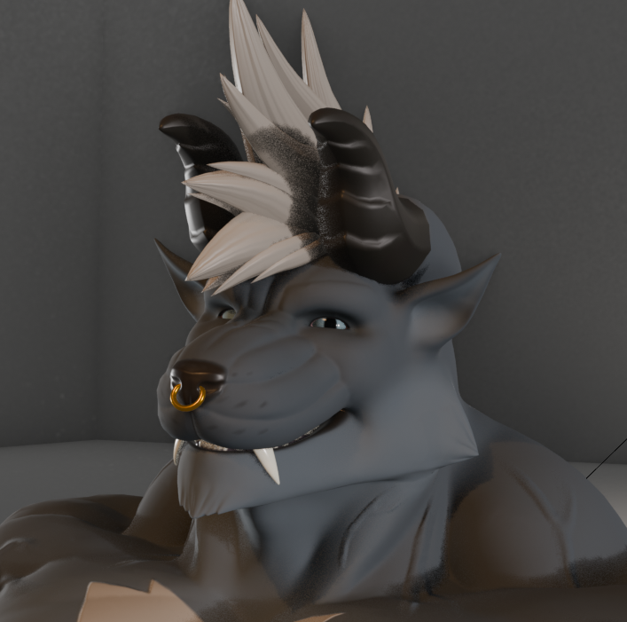 Arranging UVs in straight patterns and using noise to create hair strands for stylized hair