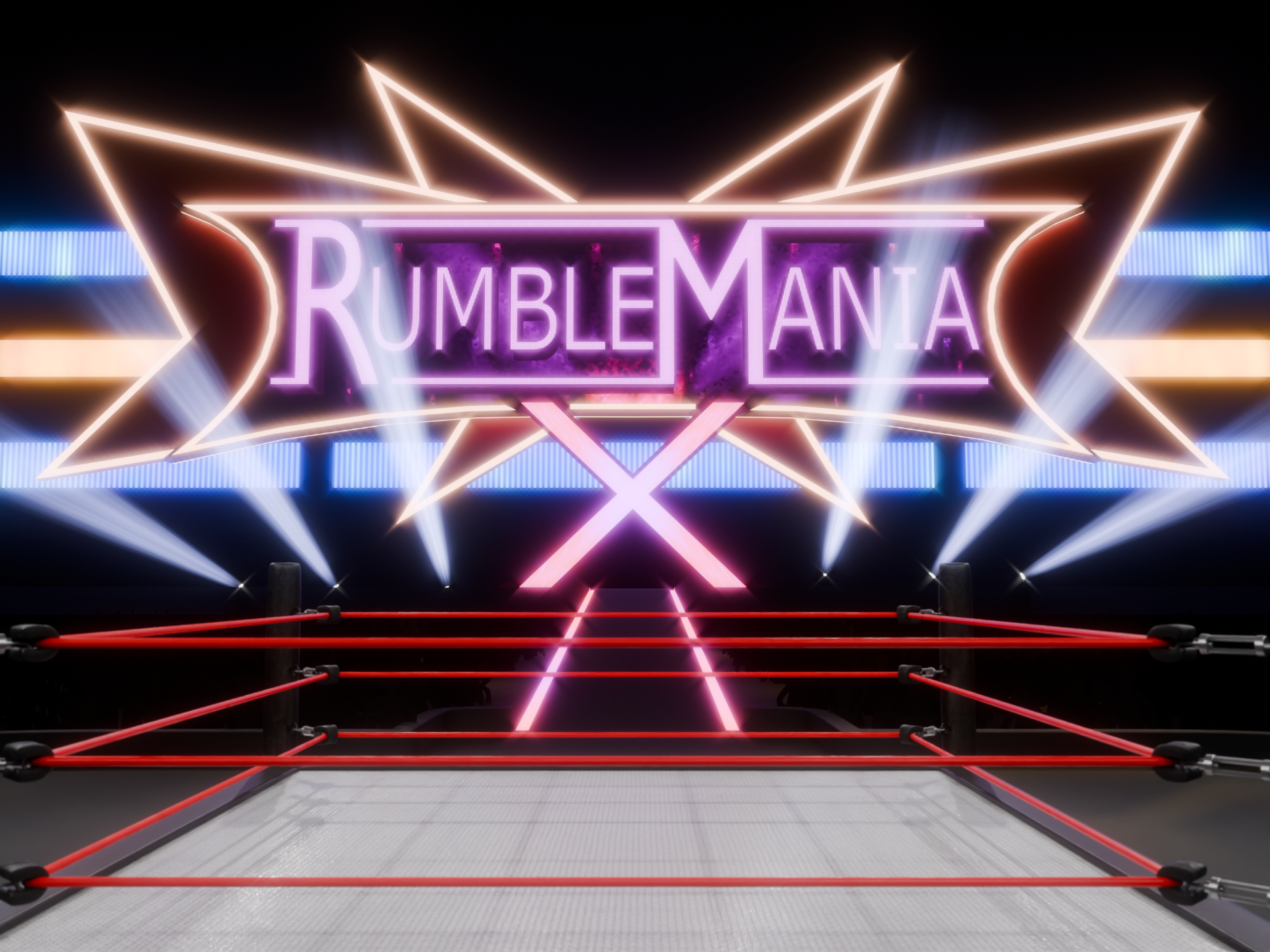 Wrestling Ring (Rumblemania Cross)
