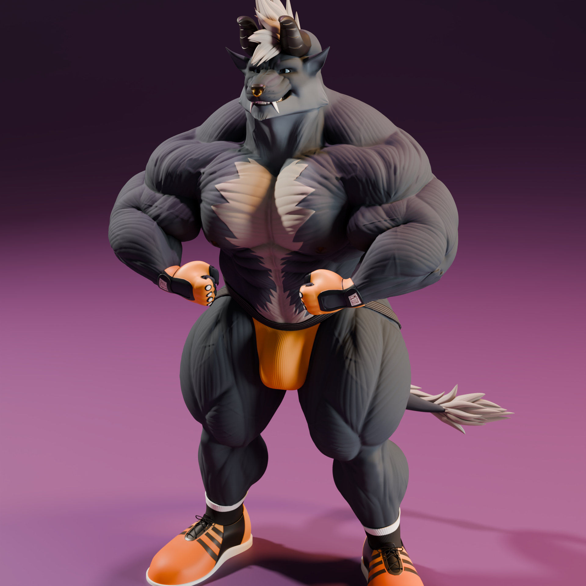 Mr. Animal update – Striation Displacement texture
